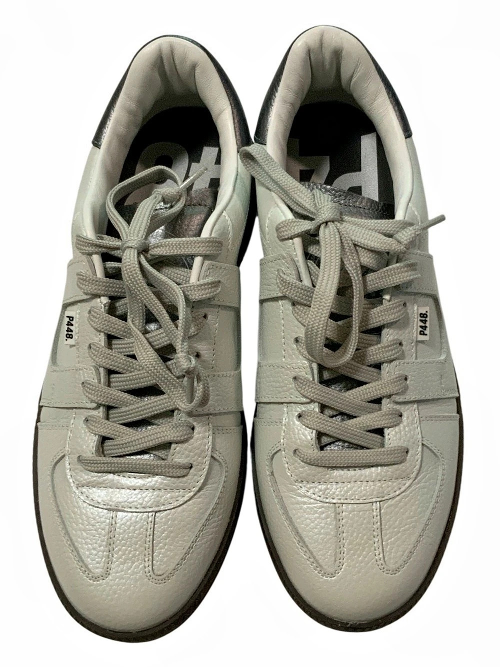 P448 Monza Low Top Sneaker White Gray